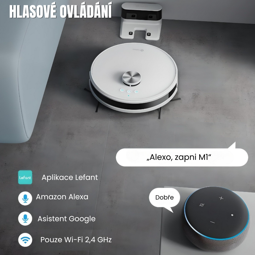 Inteligentní robotický vysavač 3 v 1 CleanPro™