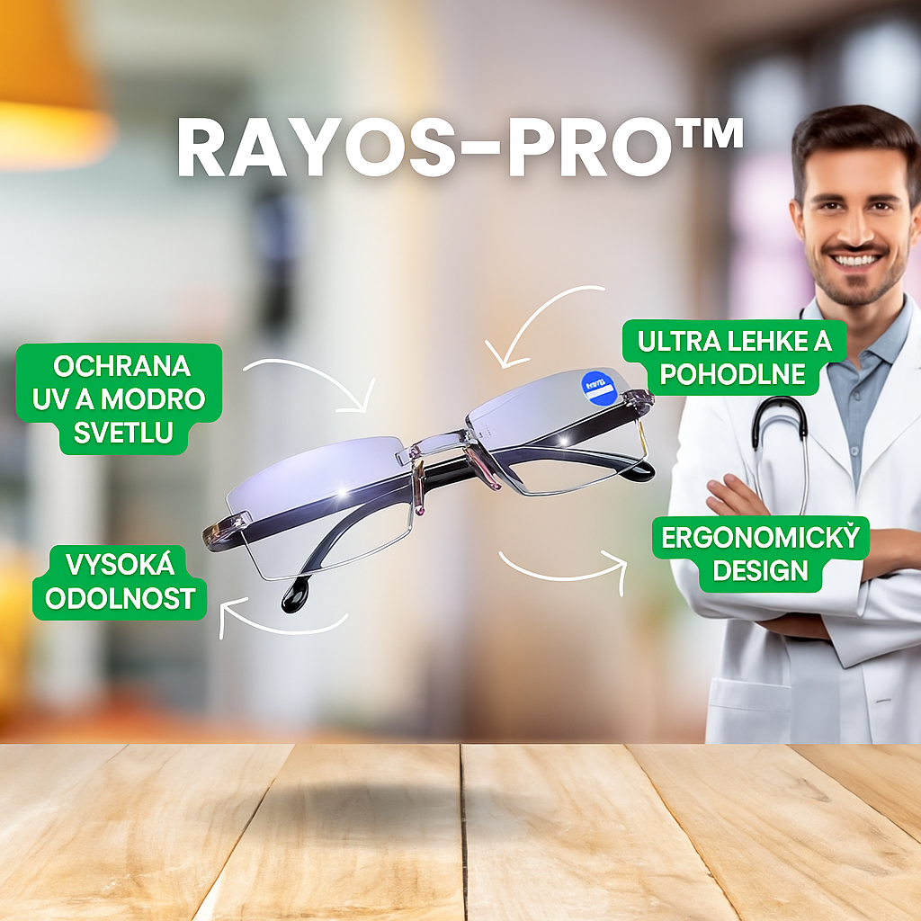 Automatické chytré brýle – Vision™ + kožené pouzdro zdarma